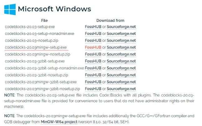 how to download code blocks for windows 8.1